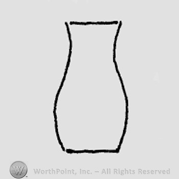 Rookwood Pottery Shape No. 483; vase.