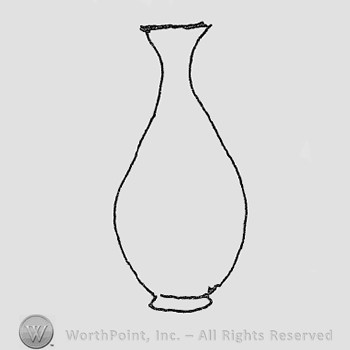Rookwood Pottery Shape No. 496; vase.