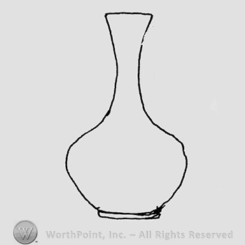 Rookwood Pottery Shape No. 507; vase.