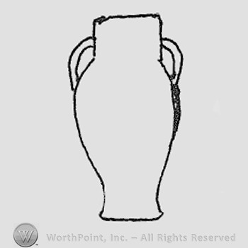 Rookwood Pottery Shape No. 533; vase.