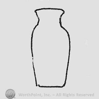 Rookwood Pottery Shape No. 534; japanese vase.