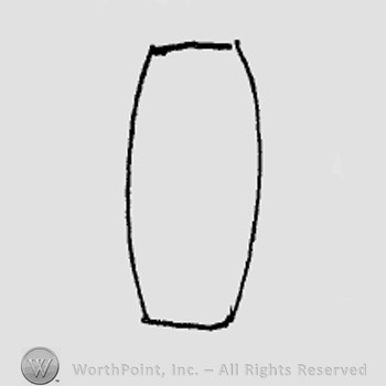 Rookwood Pottery Shape No. 551; vase.