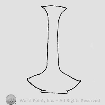 Rookwood Pottery Shape No. 566; vase.