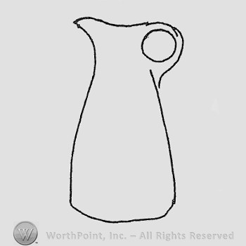Rookwood Pottery Shape No. 567; pitcher.