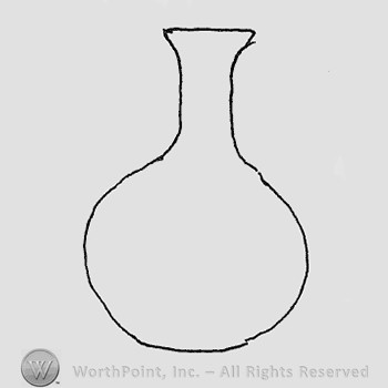 Rookwood Pottery Shape No. 574; vase.