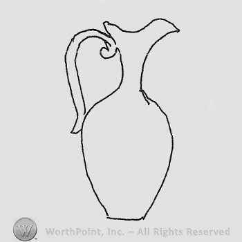 Rookwood Pottery Shape No. 579; ewer.