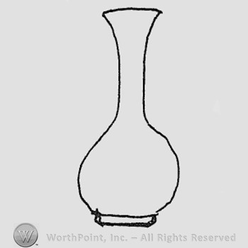 Rookwood Pottery Shape No. 617; vase.