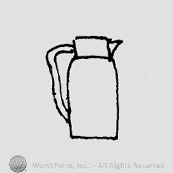 Rookwood Pottery Shape No. 626; pitcher.