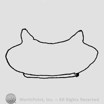 Rookwood Pottery Shape No. 628; dish.