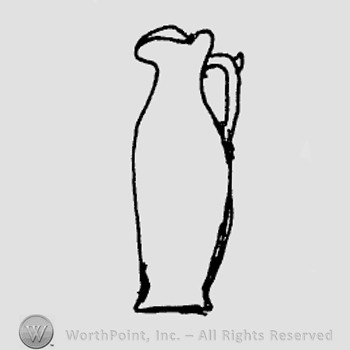 Rookwood Pottery Shape No. 638; ewer.