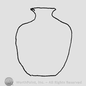 Rookwood Pottery Shape No. 664; vase.