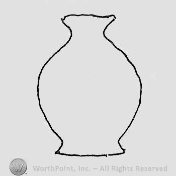 Rookwood Pottery Shape No. 666; vase.