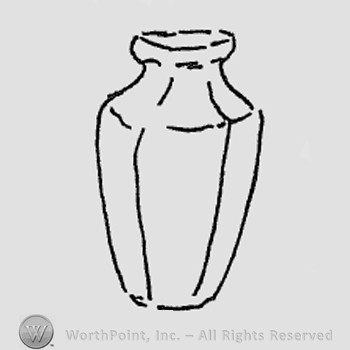 Rookwood Pottery Shape No. 705; vase.