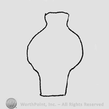 Rookwood Pottery Shape No. 733; vase.
