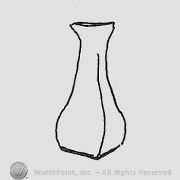 Rookwood Pottery Shape No. 740; vase.