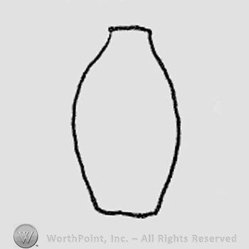 Rookwood Pottery Shape No. 741; vase.