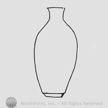 Rookwood Pottery Shape No. 745; vase.