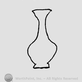 Rookwood Pottery Shape No. 753; vase.