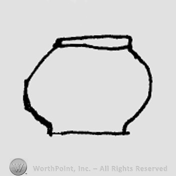 Rookwood Pottery Shape No. 755; desk set.