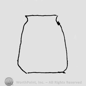Rookwood Pottery Shape No. 756; smoking set.