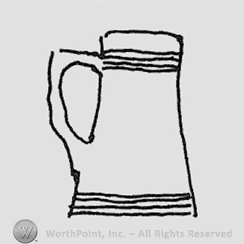 Rookwood Pottery Shape No. 775; mug.