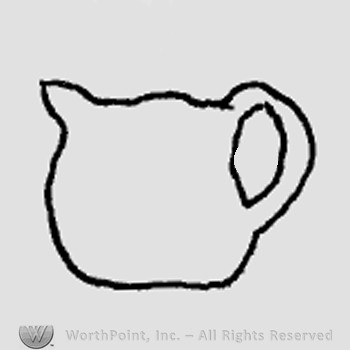 Rookwood Pottery Shape No. 788; creamer.