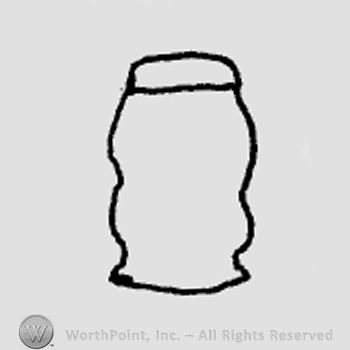 Rookwood Pottery Shape No. 790; caddy.
