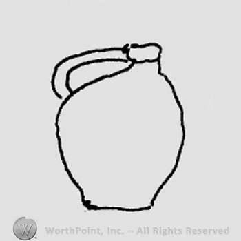 Rookwood Pottery Shape No. 794; liquor Jug.