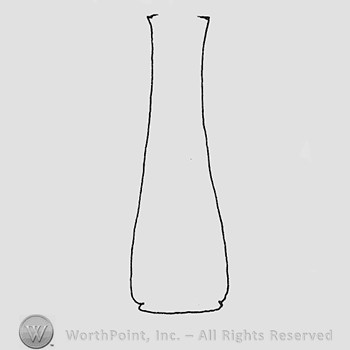 Rookwood Pottery Shape No. 804; vase.