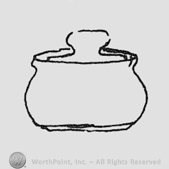 Rookwood Pottery Shape No. 805; jar.