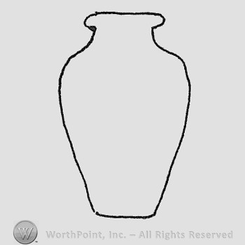 Rookwood Pottery Shape No. 814; vase.