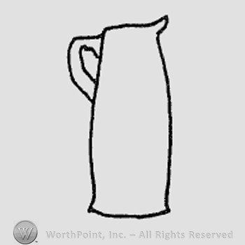 Rookwood Pottery Shape No. 819; pitcher.