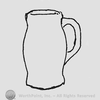 Rookwood Pottery Shape No. 820; mug.