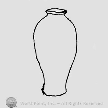 Rookwood Pottery Shape No. 823; vase.