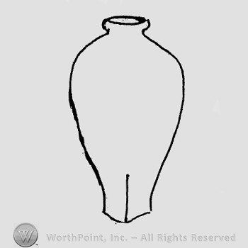 Rookwood Pottery Shape No. 824; vase.