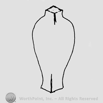 Rookwood Pottery Shape No. 825; vase.