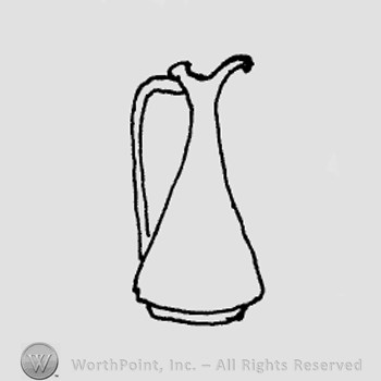 Rookwood Pottery Shape No. 826; ewer.