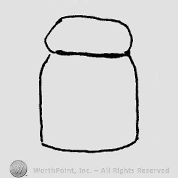 Rookwood Pottery Shape No. 828; jar.