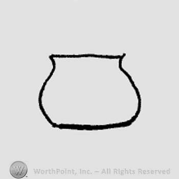 Rookwood Pottery Shape No. 831; creamer.