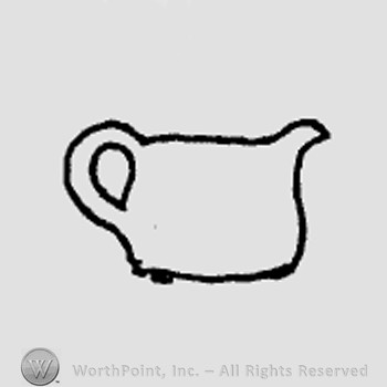 Rookwood Pottery Shape No. 831; creamer.