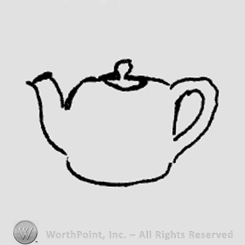 Rookwood Pottery Shape No. 832; teapot.