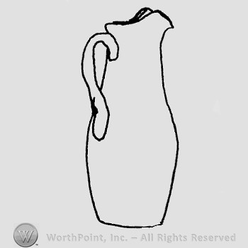 Rookwood Pottery Shape No. 838; pitcher.