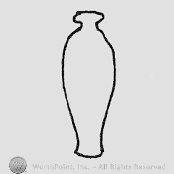 Rookwood Pottery Shape No. 842; vase.