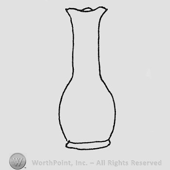 Rookwood Pottery Shape No. 846; vase.