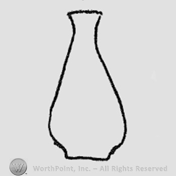 Rookwood Pottery Shape No. 848; vase.