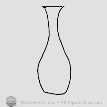 Rookwood Pottery Shape No. 851; vase.
