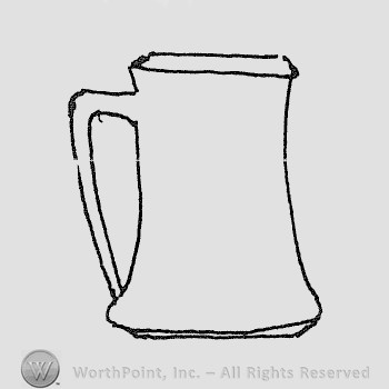 Rookwood Pottery Shape No. 853; ale set.