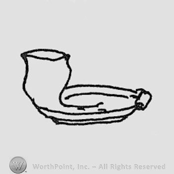 Rookwood Pottery Shape No. 854; tray & lamp.