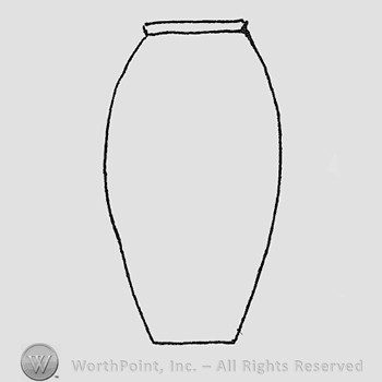 Rookwood Pottery Shape No. 857; vase.