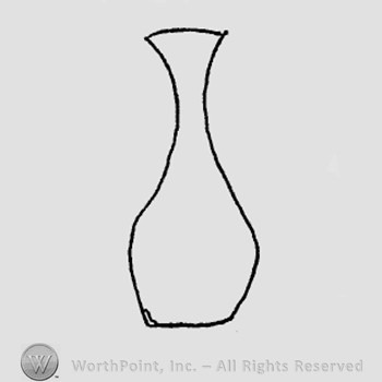 Rookwood Pottery Shape No. 868; vase.